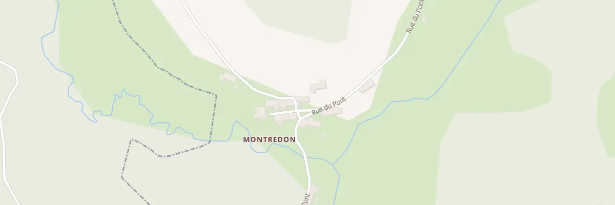 Plan du 5201 Montredon à Bellevue-la-Montagne