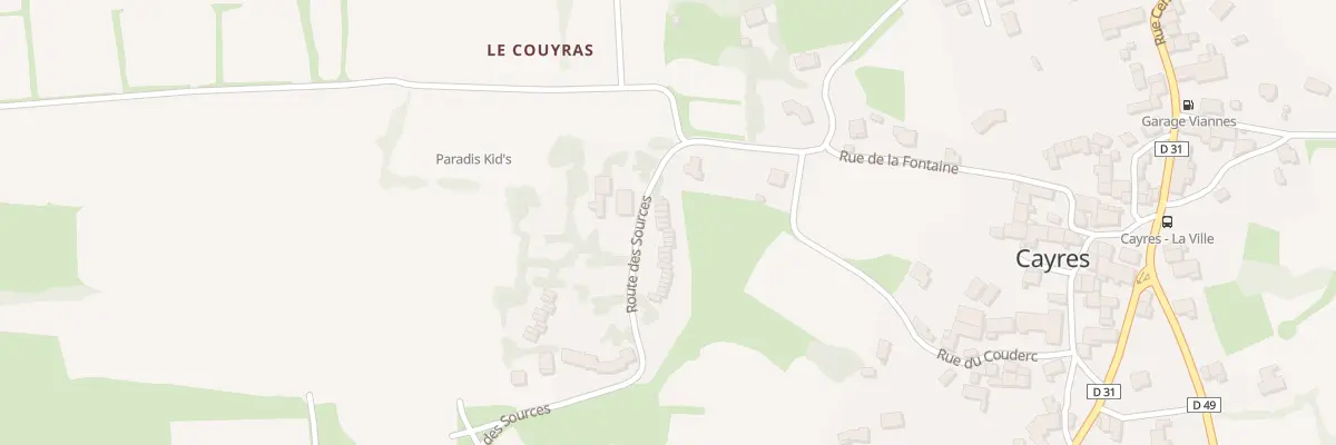 Plan du 5360 Cayre La Ville à Cayres