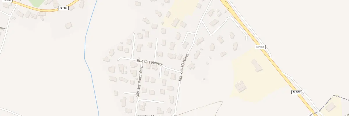 Plan du 5000 Rue des Noyers à Bains