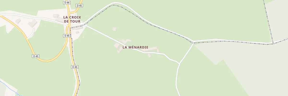 Plan du 5070 La Menardie à Saint-Romain-d’Urfé