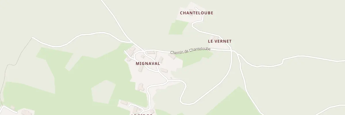 Plan du 5057 Mignaval à Saint-Martin-des-Olmes