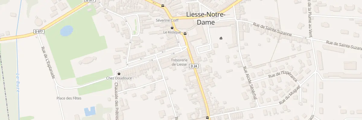 Plan du 2 Rue du Maréchal Leclerc à Liesse-Notre-Dame