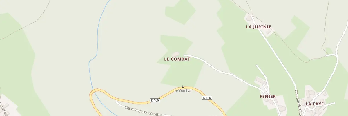 Plan du 5127 Le Combat à Valcivières