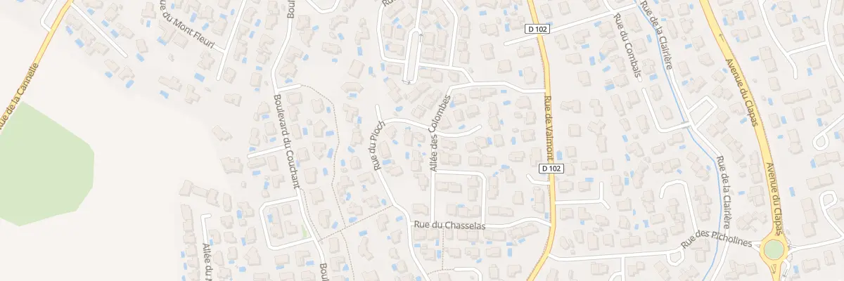 Plan du 368 Rue du Pioch à Saint-Gély-du-Fesc