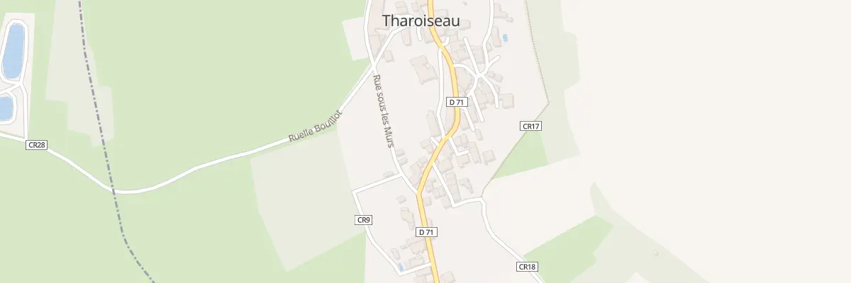 Plan du 22 Gr Grande Rue à Tharoiseau