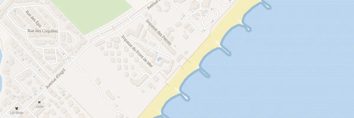 Plan du 9003 Av d’Ingril à Frontignan