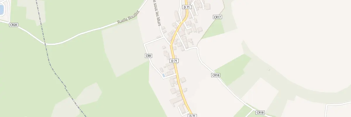 Plan du 37 Gr Grande Rue à Tharoiseau