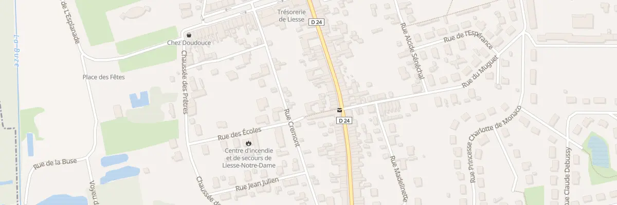 Plan du 36 Rue du Maréchal Leclerc à Liesse-Notre-Dame