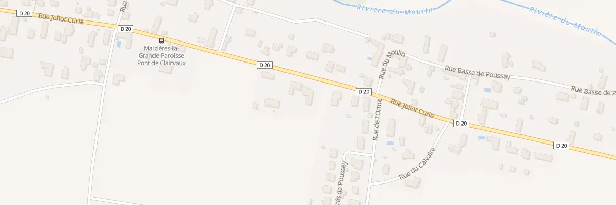 Plan du 52B Rue Joliot Curie à Maizières-la-Grande-Paroisse