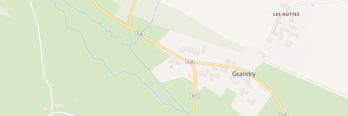 Plan du 10 Rte du Veynon à Dun-sur-Grandry