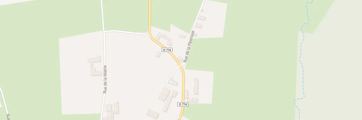 Plan du 14 Rue Saint Nicolas à Englancourt