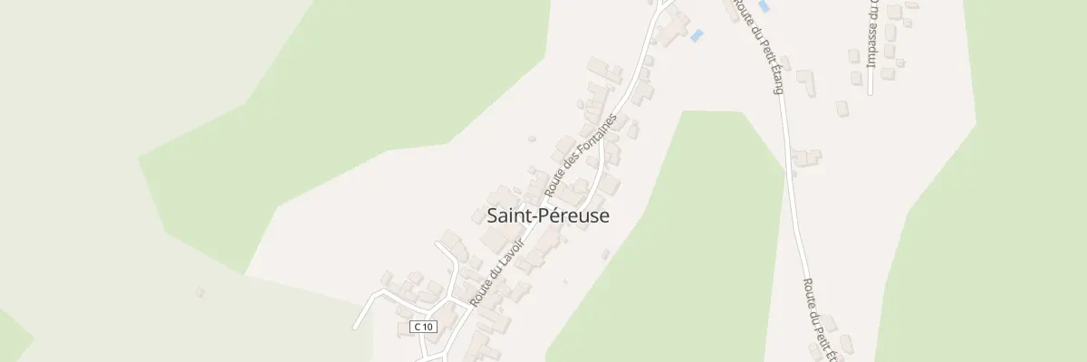 Plan du 5 Le Bourg à Saint-Péreuse