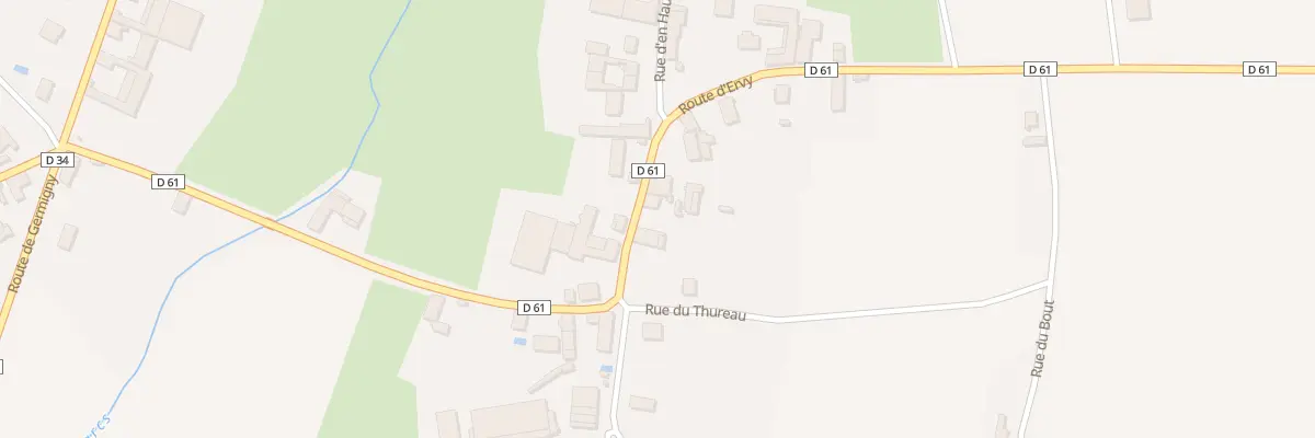 Plan du 32 Rte d’Ervy à Beugnon