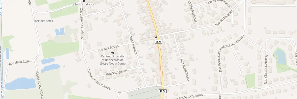 Plan du 52 Rue du Maréchal Leclerc à Liesse-Notre-Dame