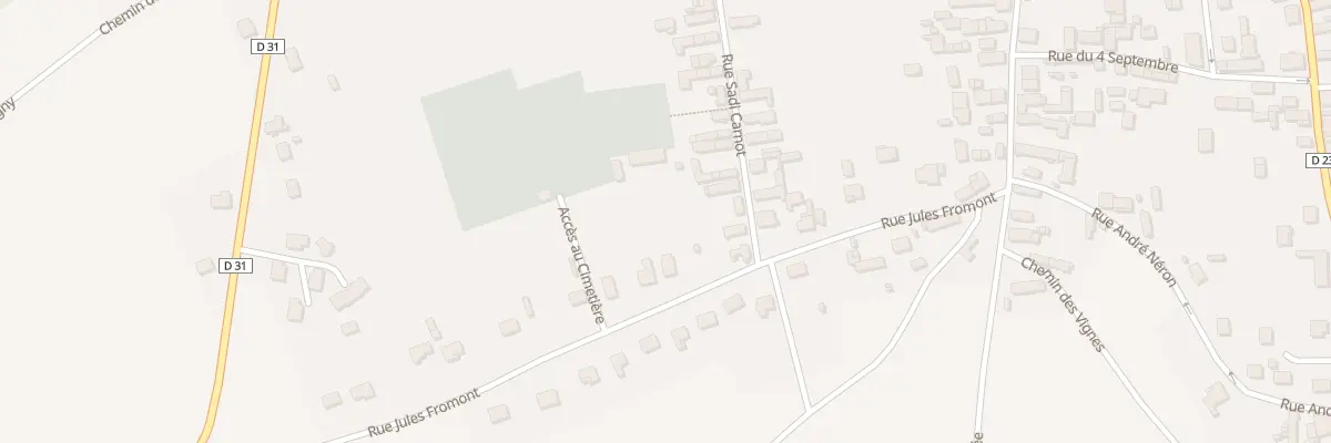 Plan du 20 Rue Jules Fromont à Estissac