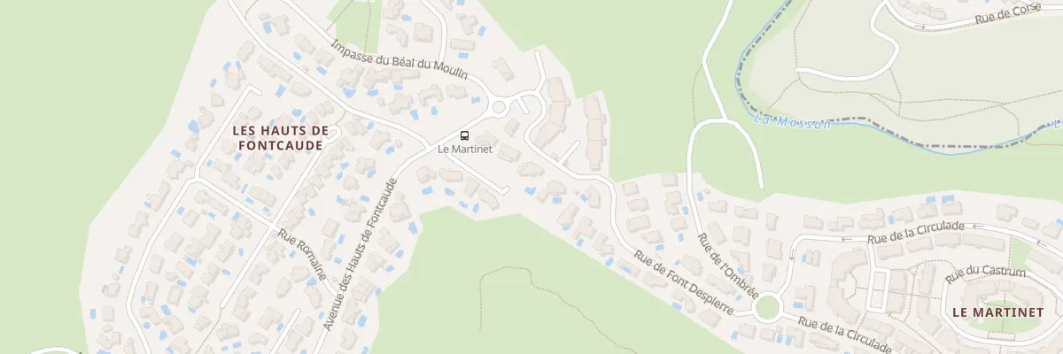 Plan du 1 Rue du Pas du Golf à Juvignac