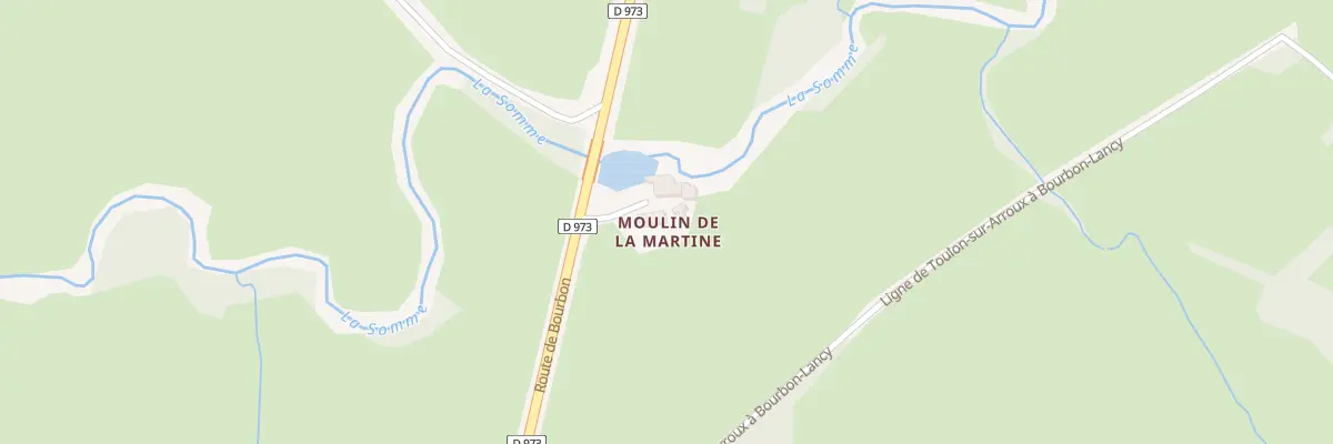 Plan du 1847 Rte de Bourbon à Maltat