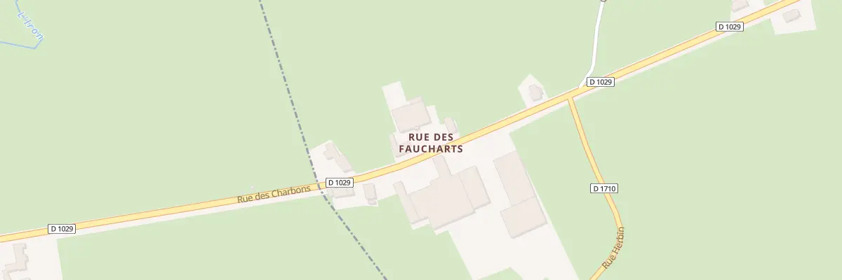 Plan du 10 Rue des Faucharts à Buironfosse