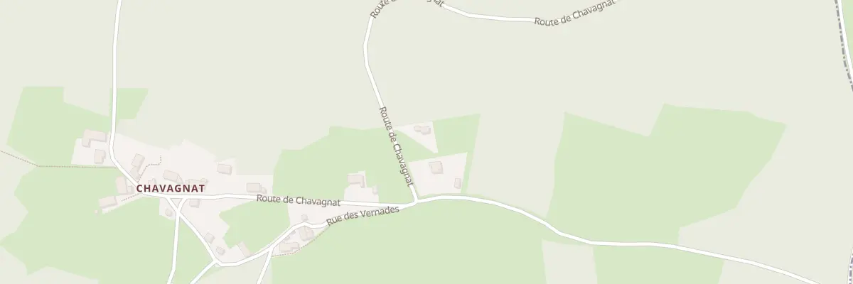 Plan du 5348 Chavagnat à Beurières