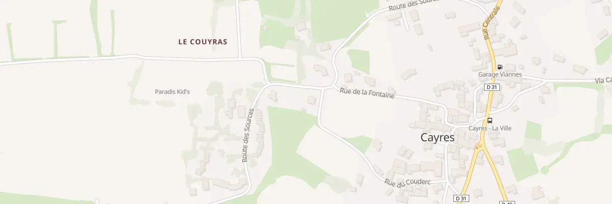 Plan du 19 Rte des Sources à Cayres