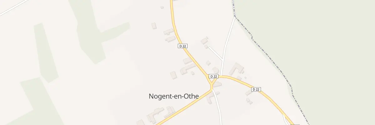 Plan du 8 Rte de Saint Mards En Othe à Nogent-en-Othe