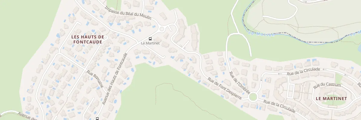 Plan du 7 Rue du Pas du Golf à Juvignac