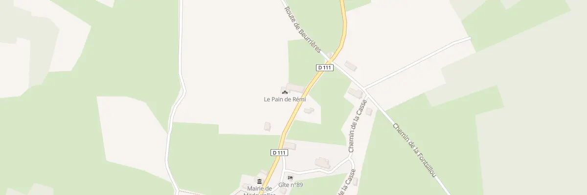 Plan du 5081 Les Guerets Hauts à Medeyrolles