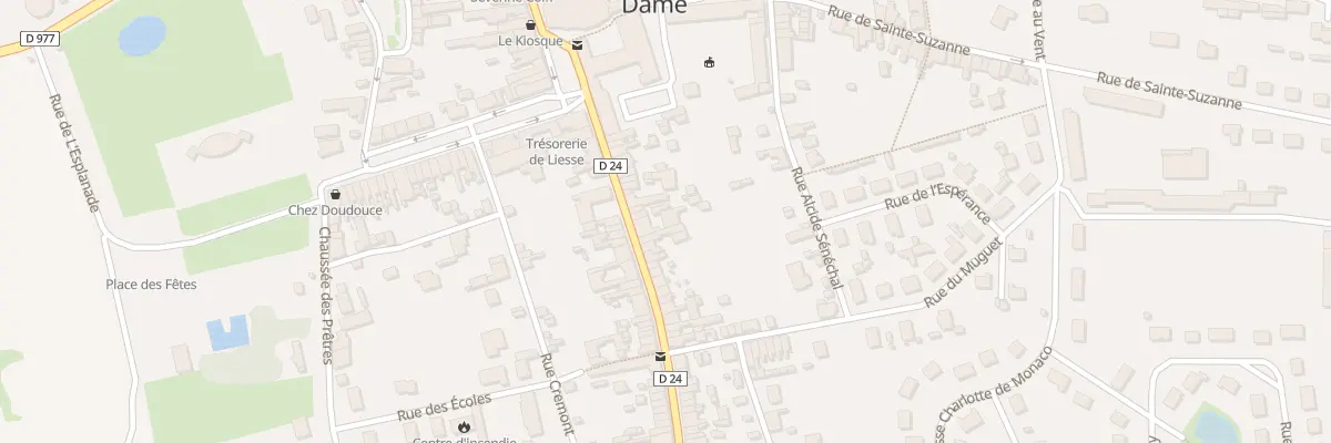 Plan du 25 Rue du Maréchal Leclerc à Liesse-Notre-Dame