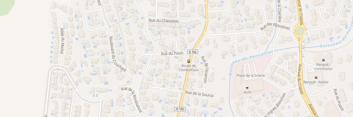 Plan du 11 Rue du Pioch à Saint-Gély-du-Fesc