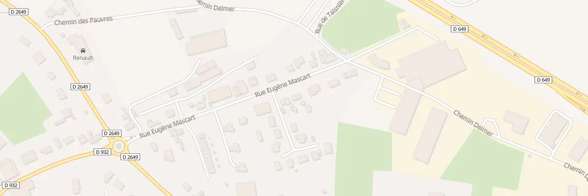 Plan du 50 Rue Eugène Mascart à Bavay