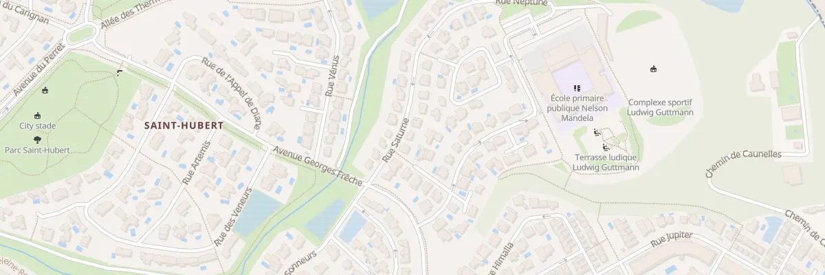 Plan du 8 Rue Saturne à Juvignac