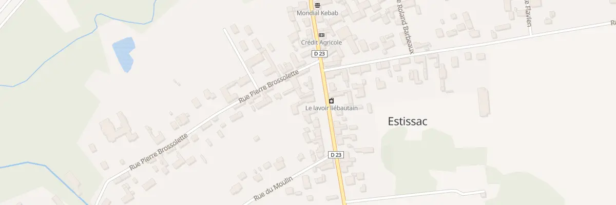 Plan du 19 Rue de la République à Estissac