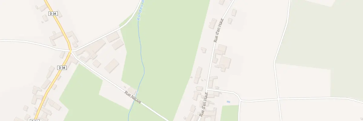 Plan du 29 Rue d’En Haut à Beugnon