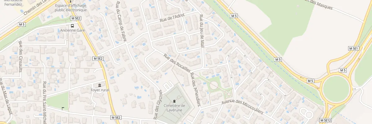 Plan du 4 Rue des Rocailles à Lavérune