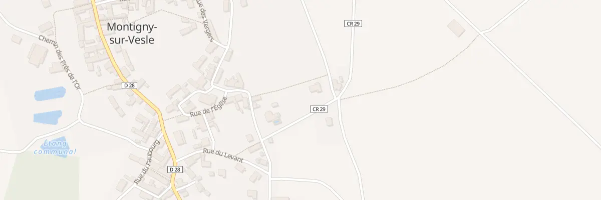 Plan du 51 Rue de Pevy à Montigny-sur-Vesle
