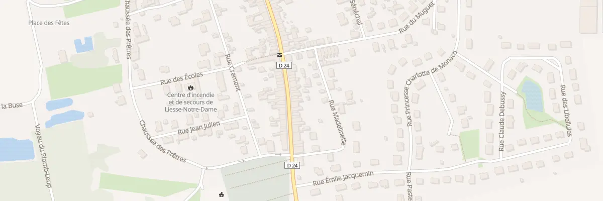 Plan du 79 Rue du Maréchal Leclerc à Liesse-Notre-Dame