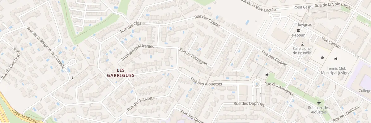 Plan du 24 Rue de l’Estragon à Juvignac
