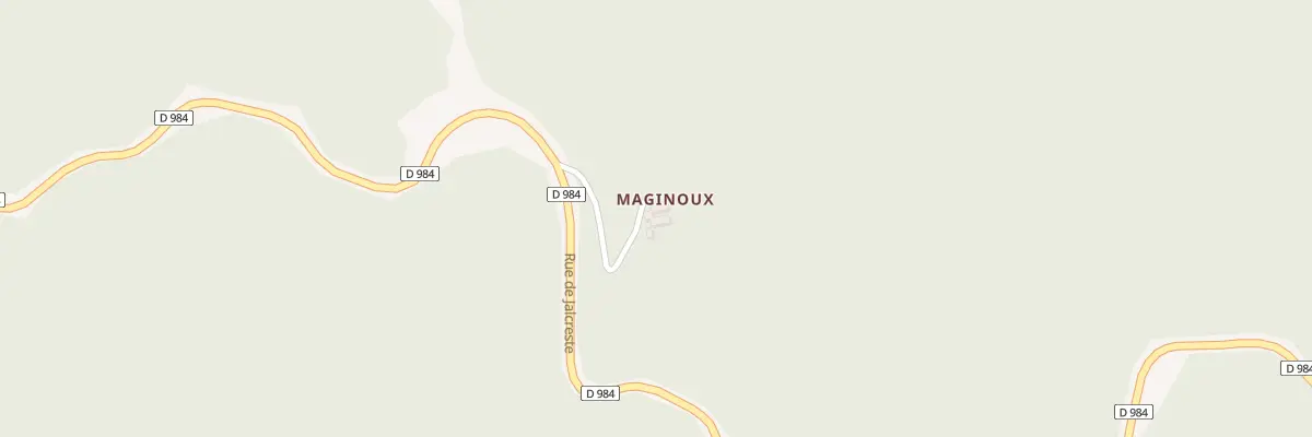 Plan du 5323 Le Maginoux à Saint-Privat-de-Vallongue