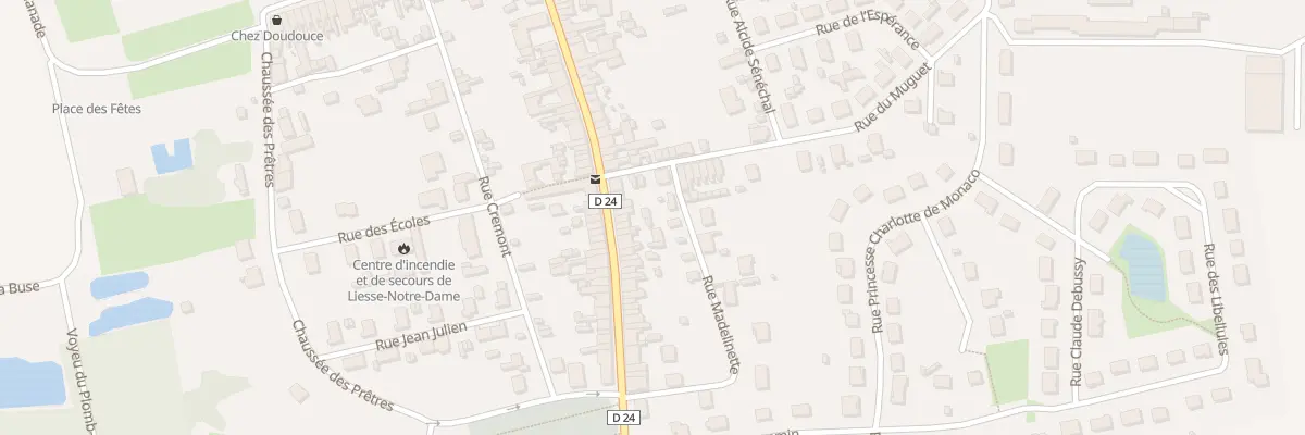 Plan du 65 Rue du Maréchal Leclerc à Liesse-Notre-Dame