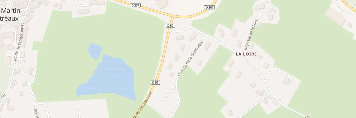 Plan du 4 Che de Graviniere à Saint-Martin-d’Estréaux