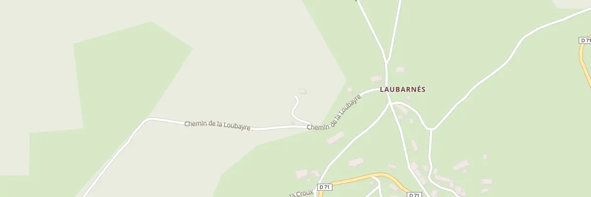 Plan du 5101 Laubarnes à Cheylard-l’Évêque