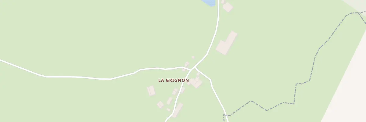 Plan du 2 La Grignon à Montreuillon