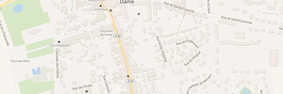 Plan du 29 Rue du Maréchal Leclerc à Liesse-Notre-Dame