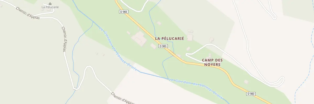 Plan du 5040 La Pelucarie à Moissac-Vallée-Française