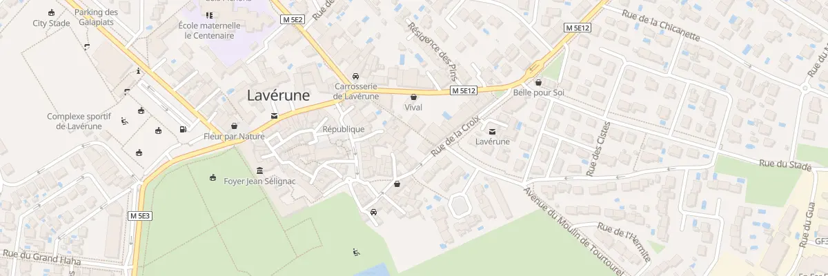 Plan du 7 Rue de la Croix à Lavérune