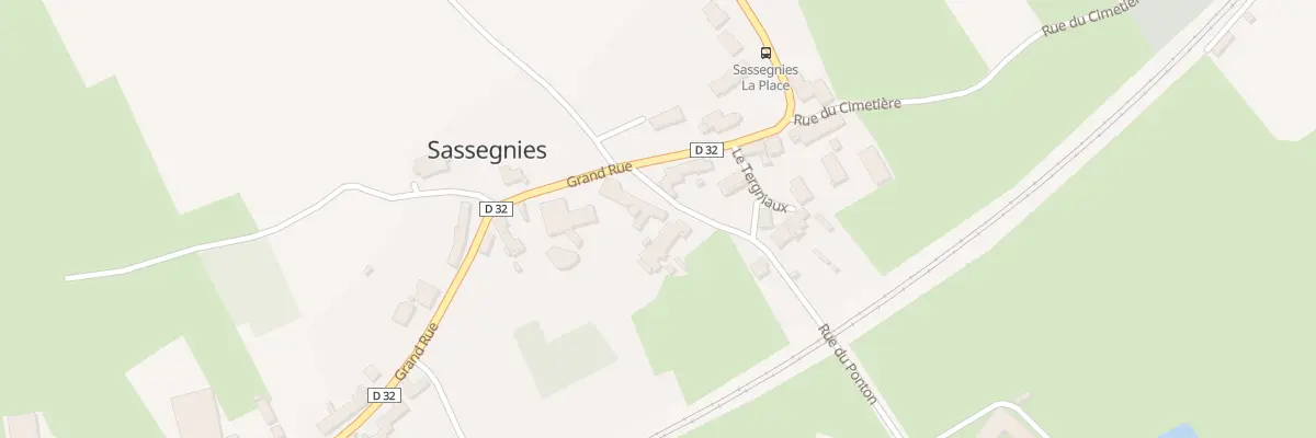 Plan du 48 Rue du Ponton à Sassegnies