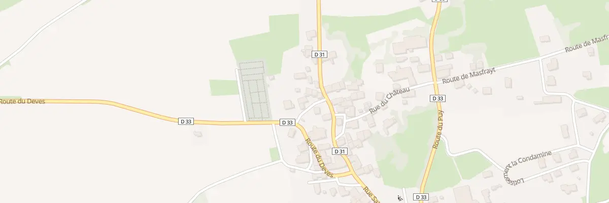 Plan du 9 Rue du Four à Cayres