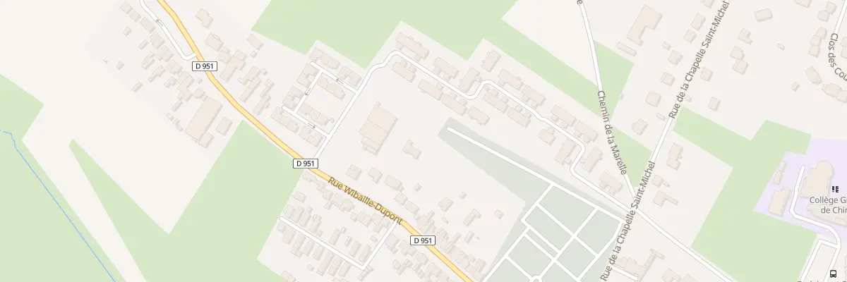 Plan du 58B Rue Wibaille Dupont à Berlaimont