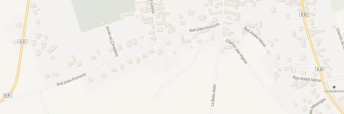 Plan du 7 Rue Jules Fromont à Estissac