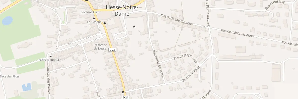 Plan du 4 Rue Alcide Senechal à Liesse-Notre-Dame